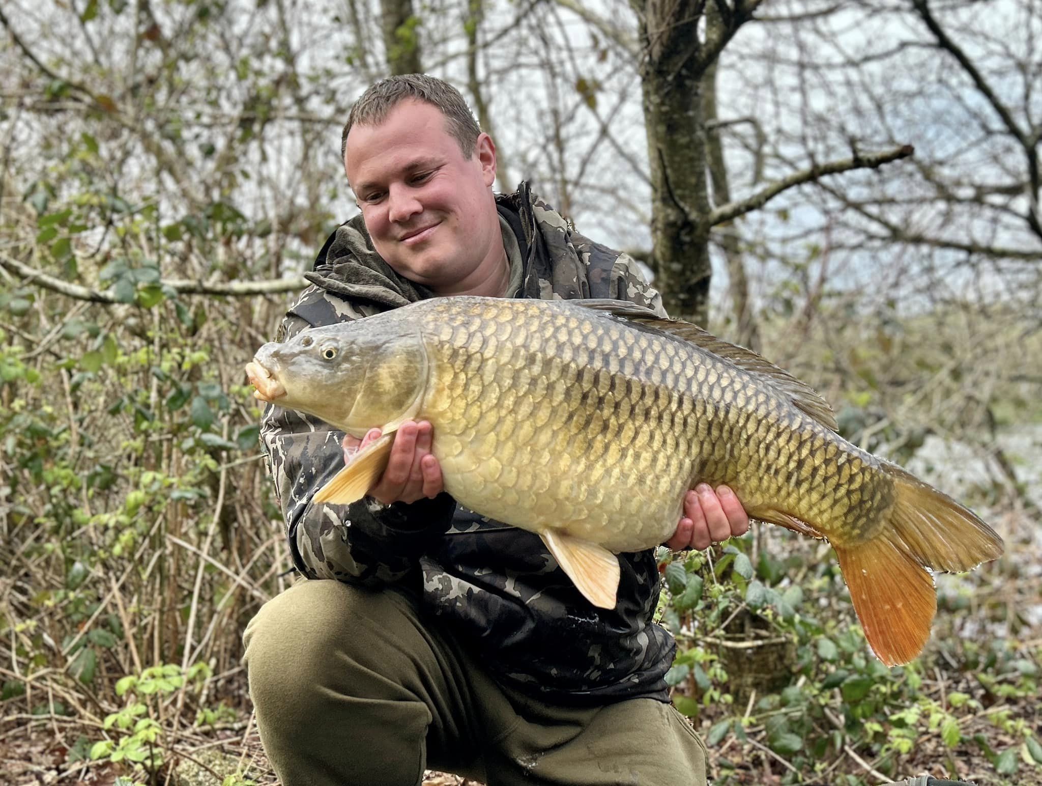 dan with fish